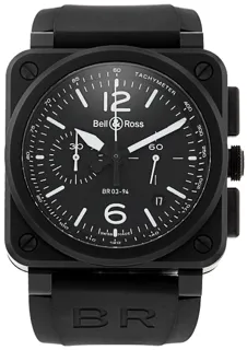 Bell & Ross Instruments BR0394-BL-CE Ceramic Black