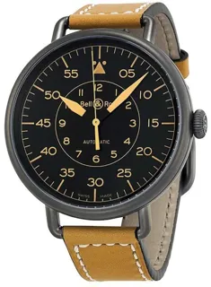 Bell & Ross Vintage BRWW192-HER/SCA Stainless steel Black