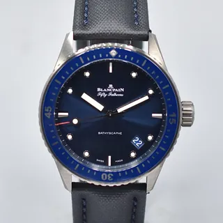 Blancpain Fifty Fathoms 5000-0240-O52A Ceramic Blue