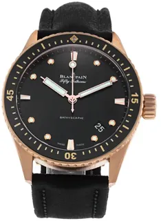 Blancpain Fifty Fathoms 5000-36S30-B52 A Sedna gold Black