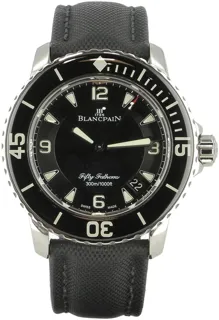 Blancpain Fifty Fathoms 5015-1130-52A Stainless steel Black