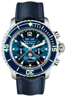 Blancpain Fifty Fathoms 5066f-1140-52b Stainless steel Blue