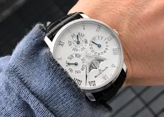 Blancpain Quantième Perpétuel Phases de Lune 6656-1127-55B Stainless steel White