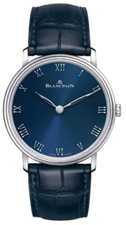 Blancpain Ultraplate 6605 3440 55A 40mm Platinum Blue