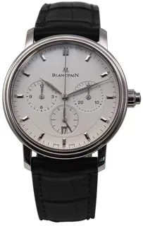 Blancpain Villeret 6185-1127-55B Stainless steel White