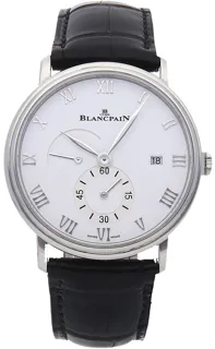 Blancpain Villeret 6606A-1127-55B Stainless steel White