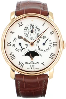 Blancpain Villeret 6659-3631-55B Red gold White