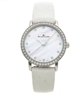 Blancpain Villeret Ultra-Slim 6102-4654-95A Stainless steel Mother of pearl