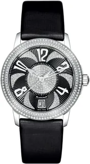 Blancpain Women 3300-3555-52B White gold Black