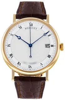 Breguet Classique 5177ba/12/9v6 Yellow gold Silver