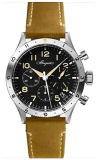 Breguet Type XX - XXI - XXII 2067ST/92/3WU Stainless steel Black