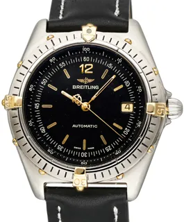 Breitling Antares 81970 Yellow gold and Stainless steel Black