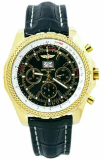 Breitling Bentley K44362 Yellow gold Black