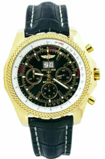 Breitling Bentley K44362 Yellow gold Black