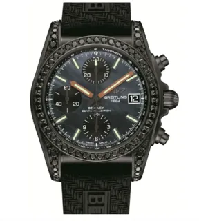 Breitling Chronomat 38 M133102Z/BE70 Stainless steel Black