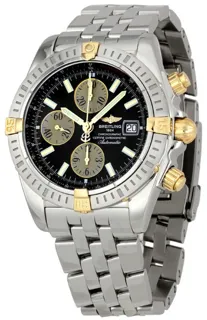 Breitling Chronomat B1335611/B720 Yellow gold and Stainless steel Black