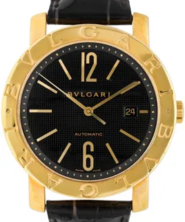 Bulgari Bulgari BB42GL Yellow gold Black