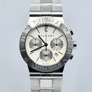 Bulgari Bulgari CH 35 S Stainless steel White