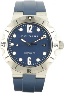 Bulgari Diagono DP41SSD Stainless steel