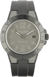 Bulgari Diagono 102307 / DG41SMC Ceramic Gray