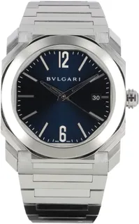 Bulgari Octo BG038C3SSD Stainless steel Blue