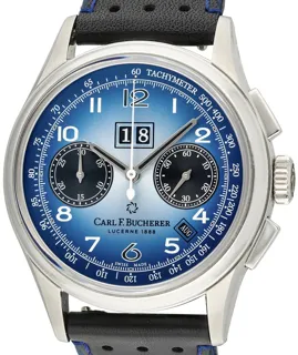 Carl F. Bucherer Heritage 00.10803.08.52.99 Stainless steel Blue