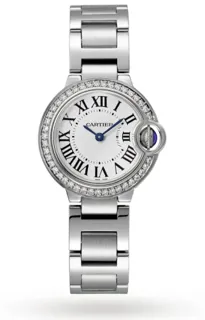 Cartier Ballon Bleu 28mm W4BB0015 Stainless steel White