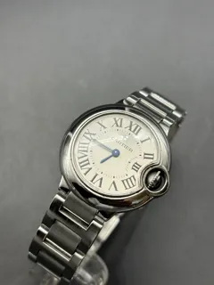 Cartier Ballon Bleu 3009 Stainless steel White