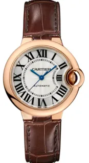 Cartier Ballon Bleu 33mm W6920069 Rose gold White