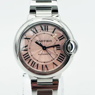 Cartier Ballon Bleu de Cartier WSBB046 Stainless steel Pink