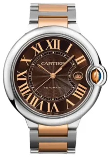 Cartier Ballon Bleu W6920032 Stainless steel Brown