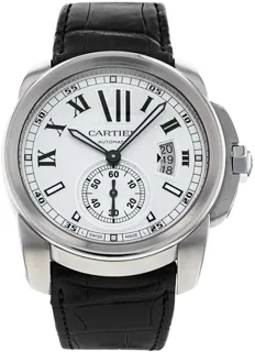 Cartier Calibre de Cartier W7100037 Stainless steel Silver