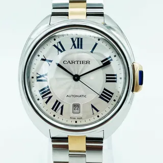 Cartier Clé de Cartier 3850 ST RG Stainless steel Silver