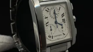 Cartier Cougar W51001Q3 Stainless steel White