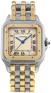 Cartier Panthère 183949 27mm Yellow gold and Stainless steel Silver