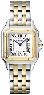 Cartier Panthère de Cartier W2PN0007 Yellow gold and Stainless steel Silver