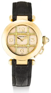 Cartier Pasha 2399 Yellow gold Silver