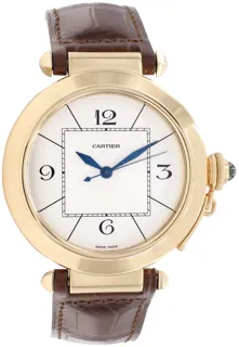 Cartier Pasha W3019551 Yellow gold Silver