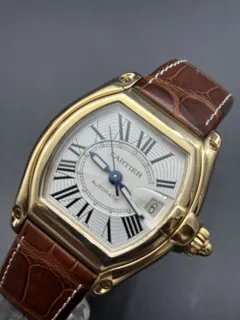 Cartier Roadster 2524 Yellow gold Silver