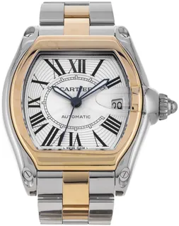 Cartier Roadster w62031y4 Yellow gold and Stainless steel Silver