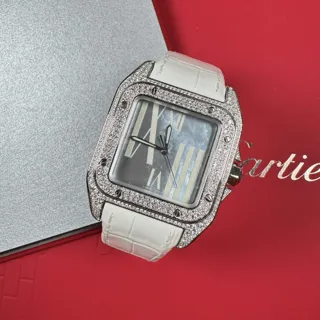 Cartier Santos 100 WM503251 White gold White