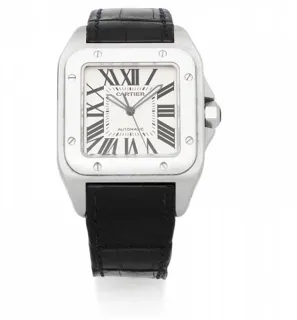 Cartier Santos 100 2656-01 Stainless steel White