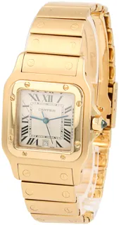 Cartier Santos 887901 Yellow gold White