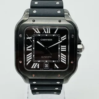 Cartier Santos de Cartier WSSA0039 Stainless steel Black