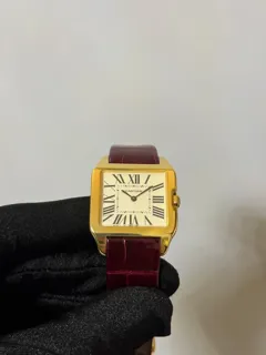 Cartier Santos Dumont 2787 Yellow gold Silver