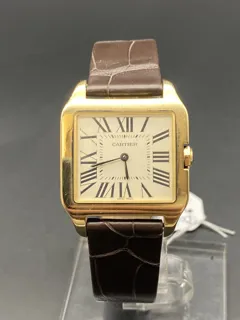 Cartier Santos Dumont 2787 Yellow gold Silver