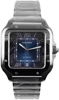 Cartier Santos Dumont WSSA0062 Stainless steel Green