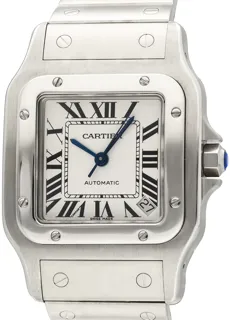 Cartier Santos Galbée 2823 Stainless steel Silver