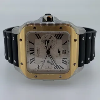 Cartier Santos W2SA0008 Stainless steel Silver