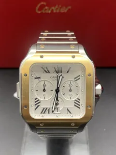 Cartier Santos W2SA0008 Stainless steel Silver